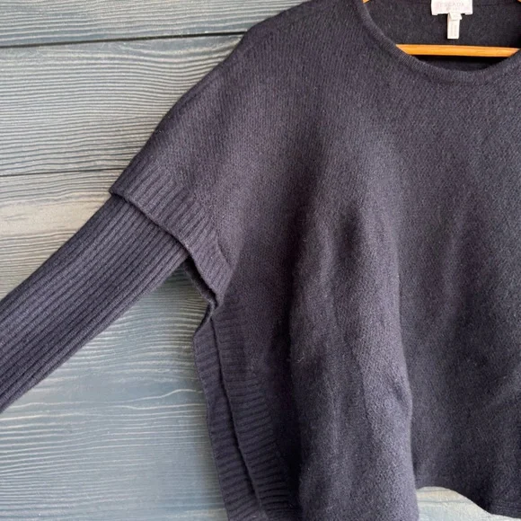 Escada Sport Cashmere Wool Sweater blazer XS Elegant Workwear Quiet Luxury Cozy - Picture 6 of 7